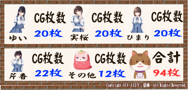 CG枚数表示